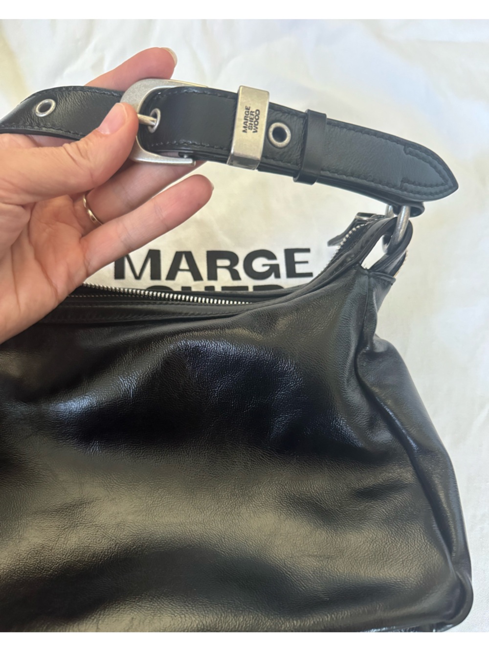 MARGESHERWOOD Outpocket Hobo bag - Picture 6 of 7